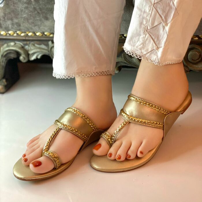 Golden Kolapuri For Her
