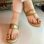 Golden Kolapuri For Her
