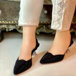 black heels for her