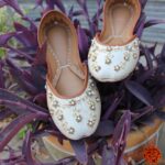 white khussa for her