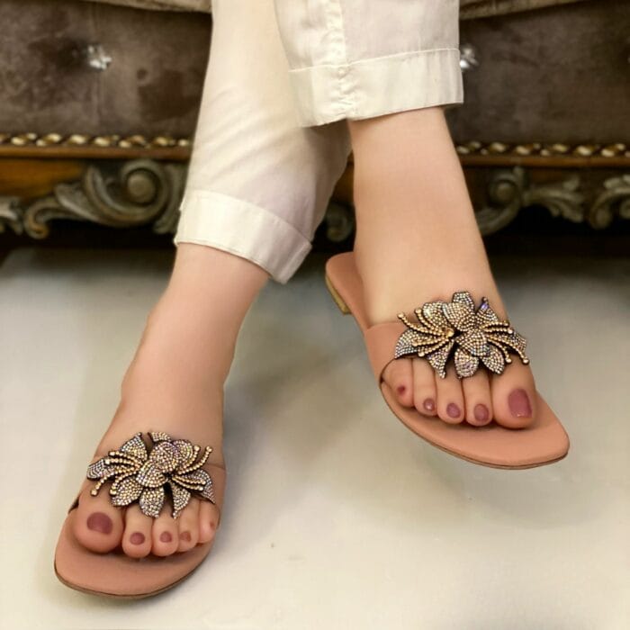 l.pink flats for her