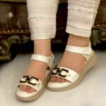 Comfy Sandals In White-3349 - Image 2