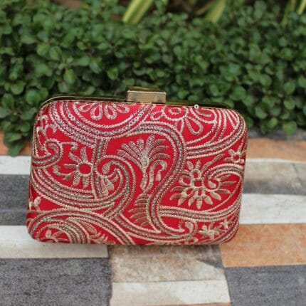 Red Clutch For Her-CL