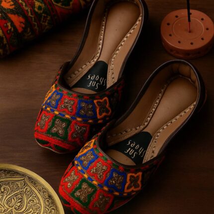 traditional khussa for her