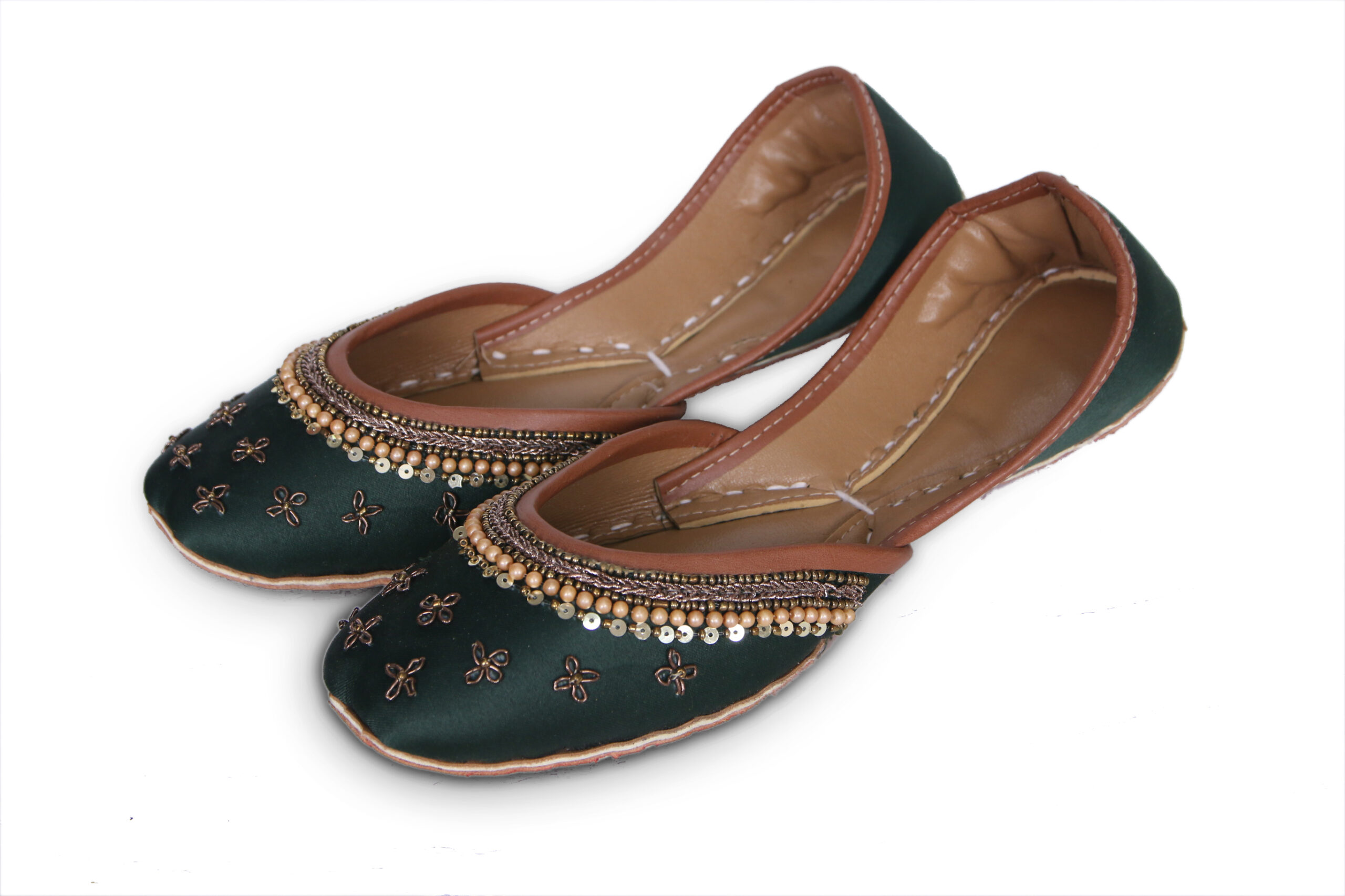 IMG_1734 copy Regal Radiance Green Khussa-2261 - Image 1