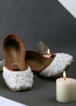 white khussa for her