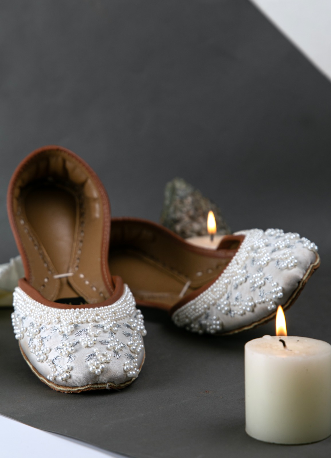 white khussa for her white khussa for her