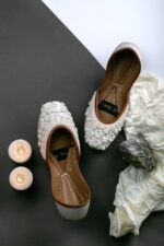 white khussa for her