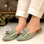 Bow Mules In sea Green-631 - Image 2