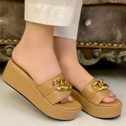 chain softy in beige