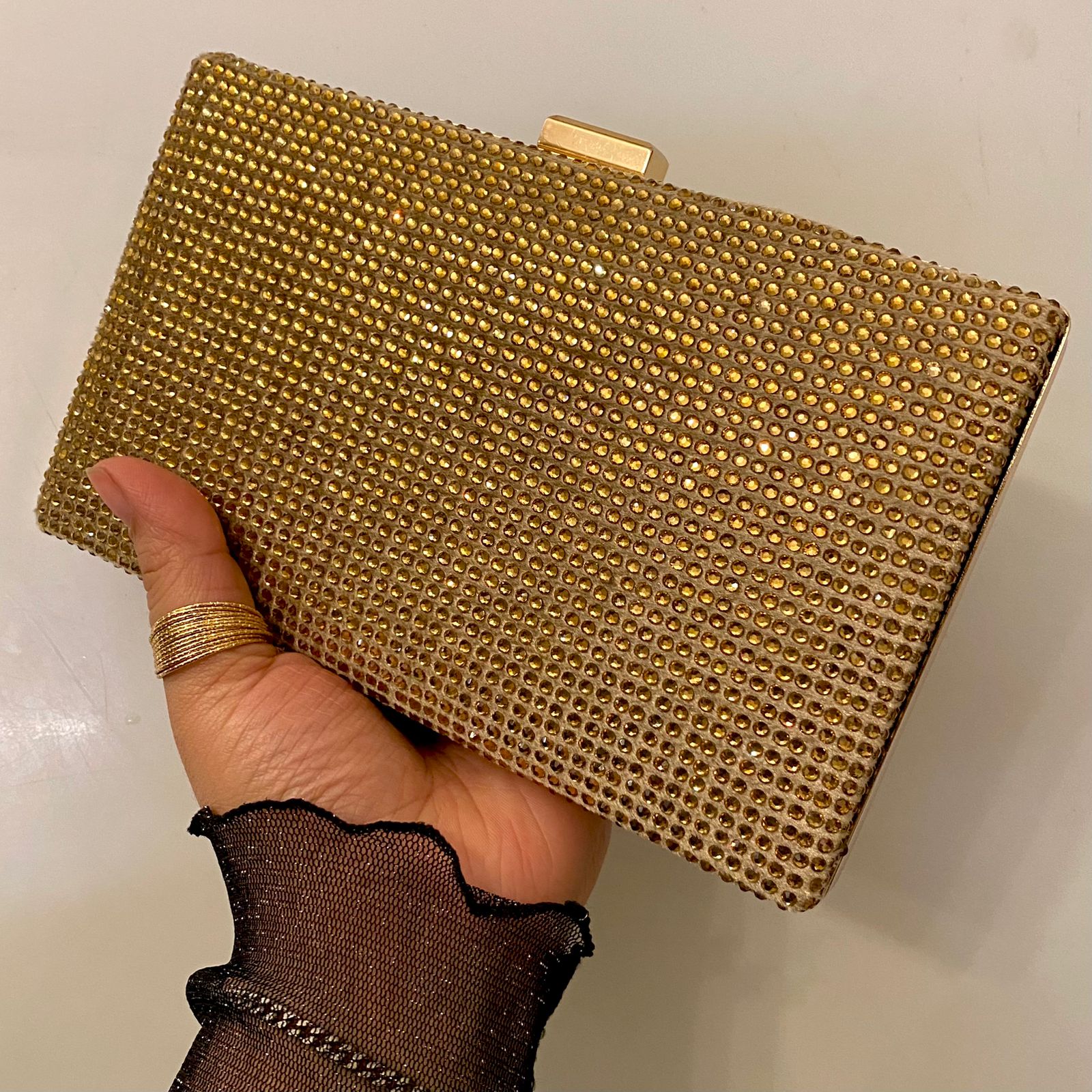 golden shining c;utch for her golden shining c;utch for her