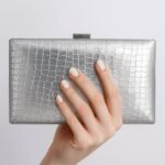 Silver Clutch For Her-Cl-109
