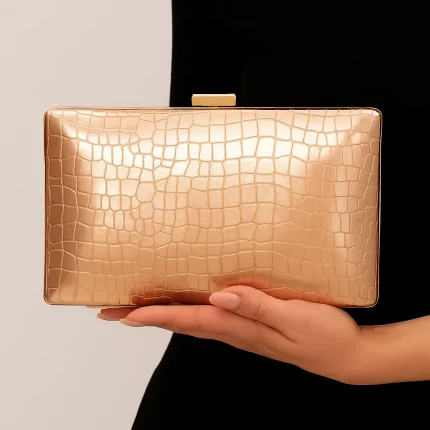 Peach Clutch For Her-Cl-109