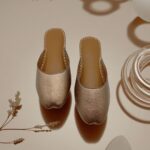 Khussa Slipper In Bronze
