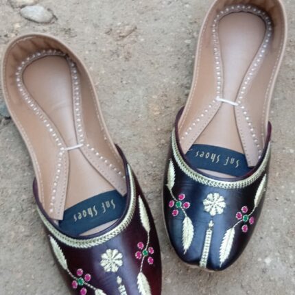 Black Khussa For Her 2454