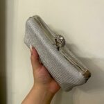 Silver Clutch For Her-138 - Image 2
