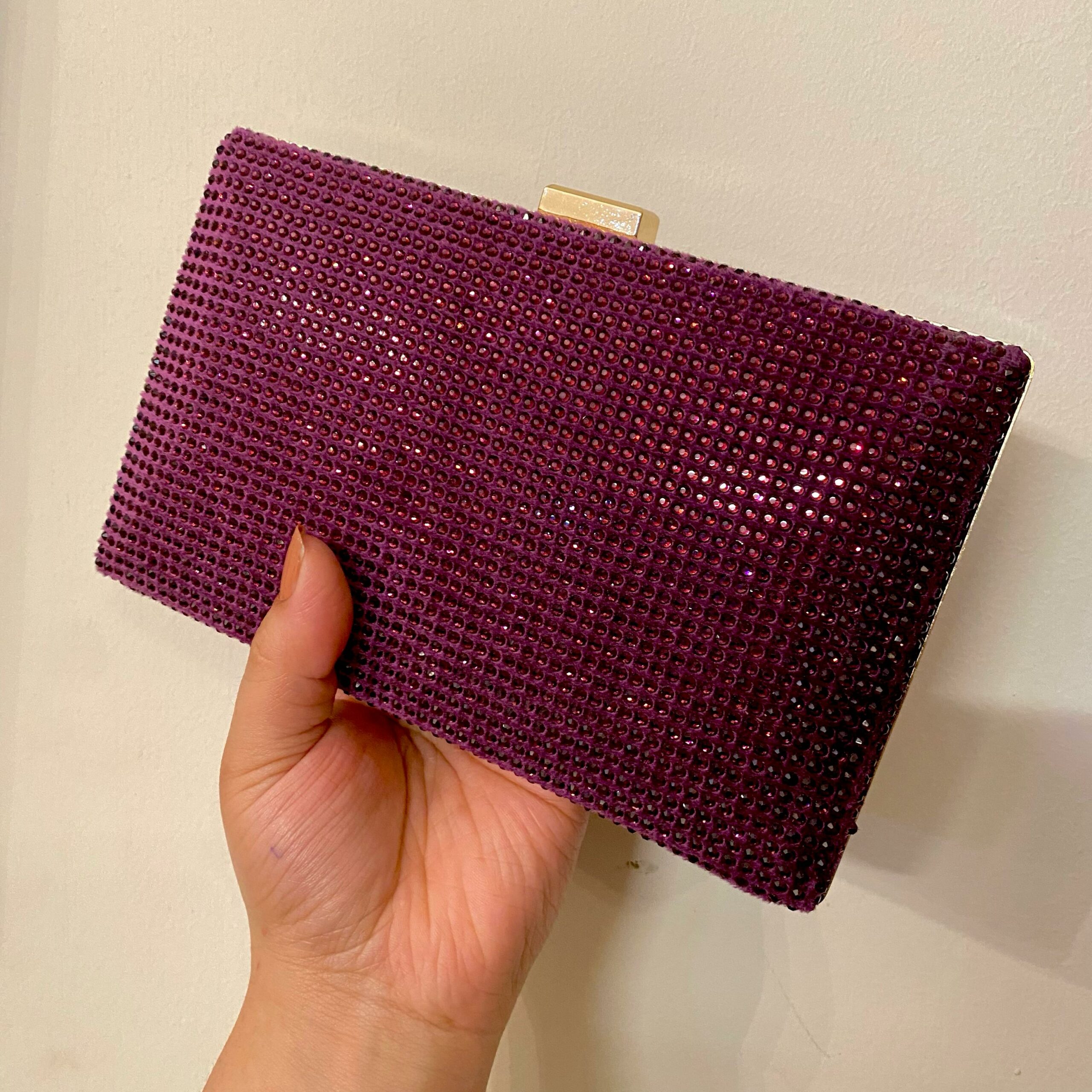 Bridal Clutch In Purple Bridal Clutch In Purple