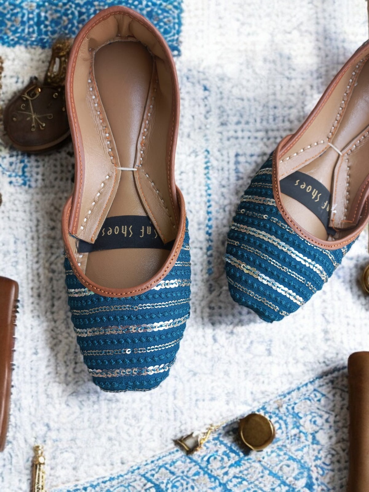 Blue Khussa Blue Khussa