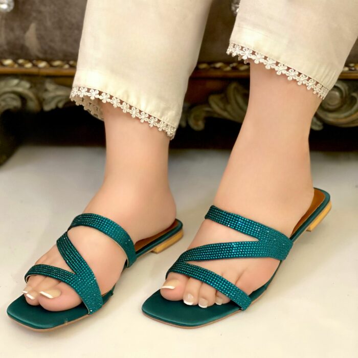 Green Flats For Her-3390 - Image 2