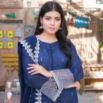 Ocean Dusk - Embroidered Unstitched 3-piece suit