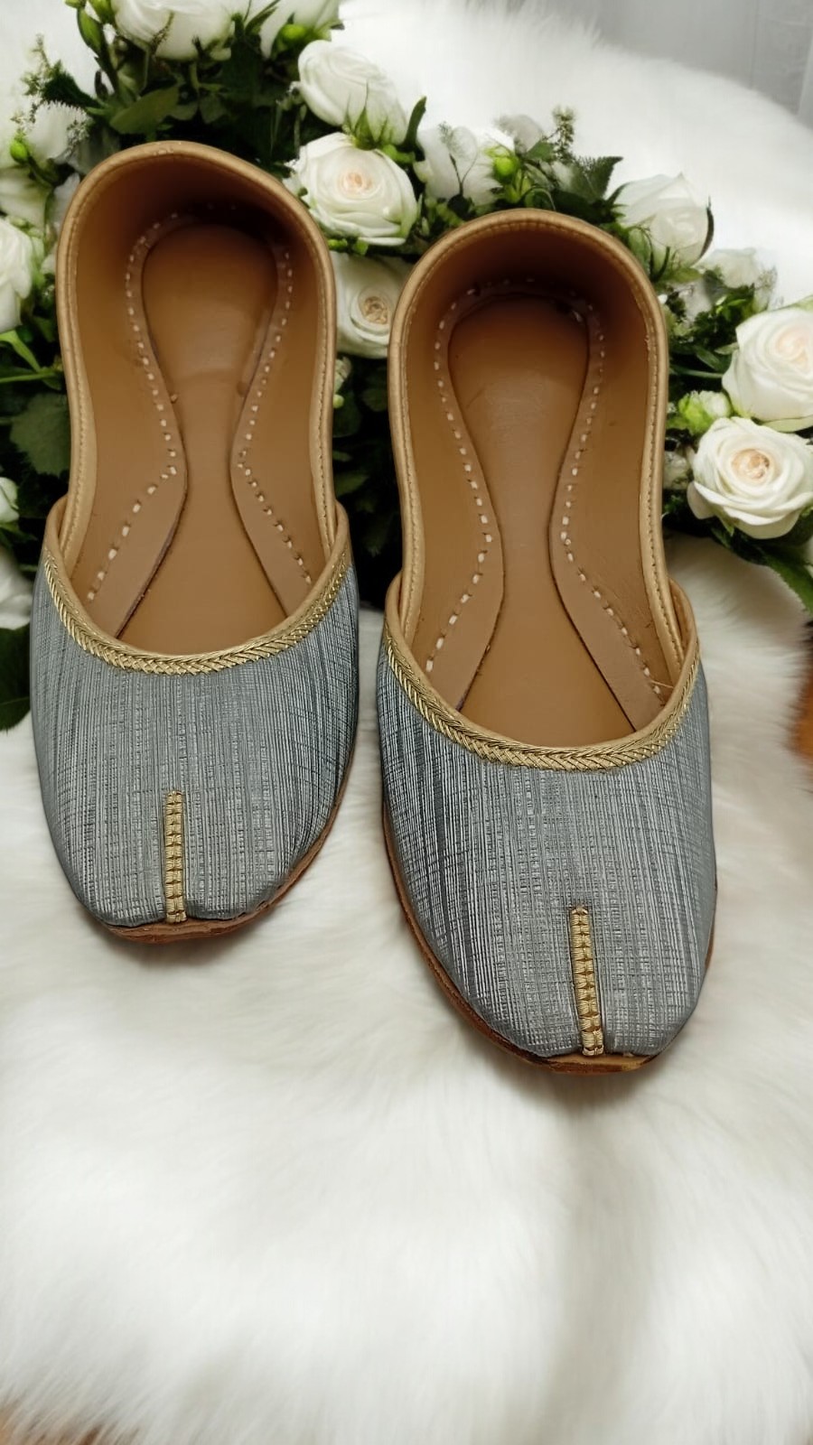 Grey casual khussa Grey casual khussa