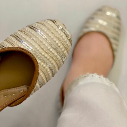 White Khussa For Her