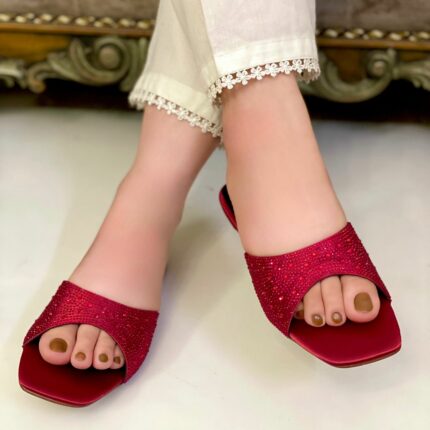 Maroon Flats For Her