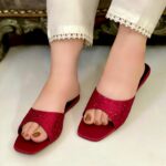 Maroon Flats For Her