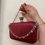 Maroon Clutch For Her
