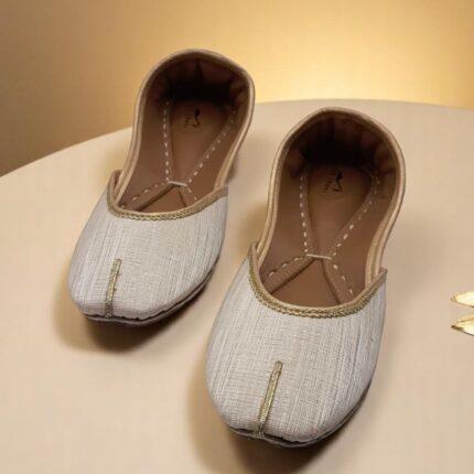 White khussa For Her-2158