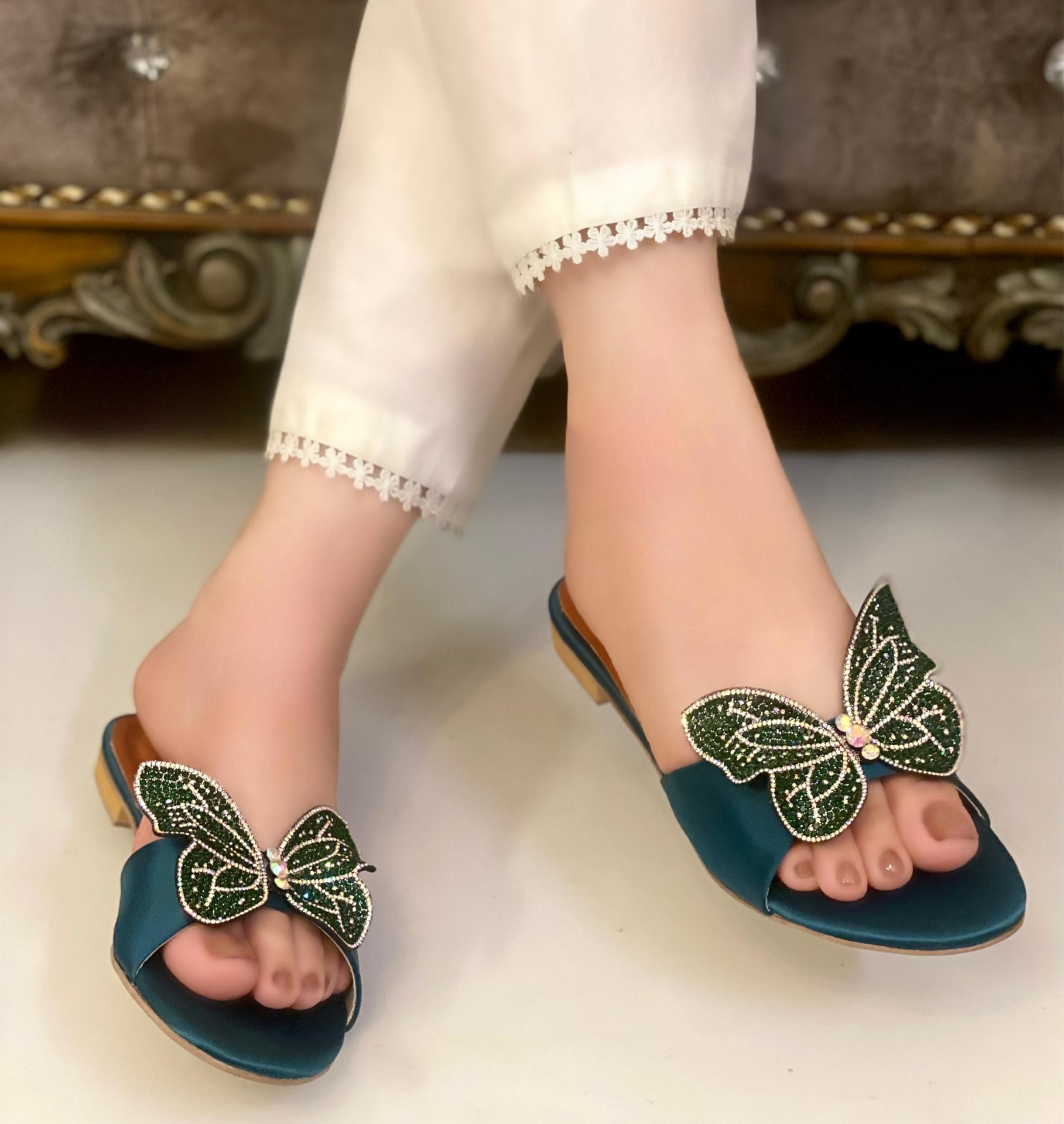 green flats for her green flats for her