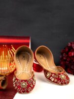 2262 Maroon khussa for her