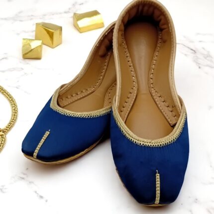 Casual Blue Khussa For Her