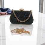 Bridal Clutch In Black