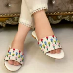 White Flowers Flat For Her -3307