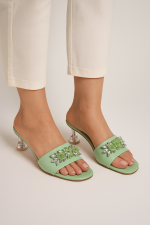 Emerald Green Heels - 7238