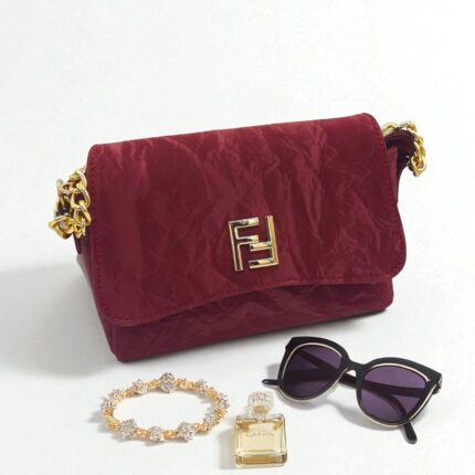 Maroon Muse Hand Bag For Her