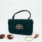 Emerald Evening Hand Bag For Her