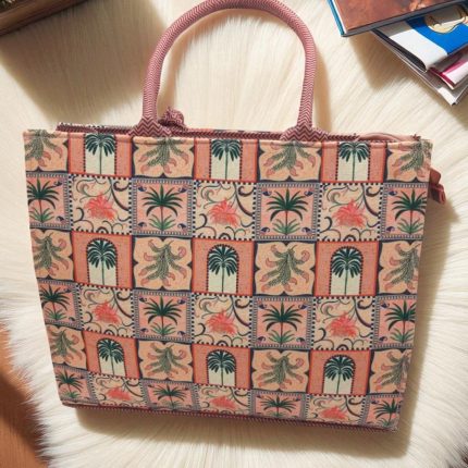 Paradise Pink Tote HandBag For Her