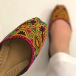 traditional khussa for her