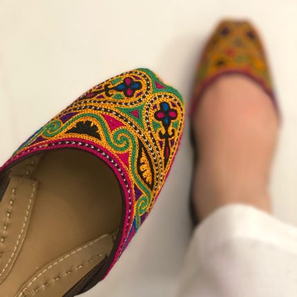 traditional khussa for her