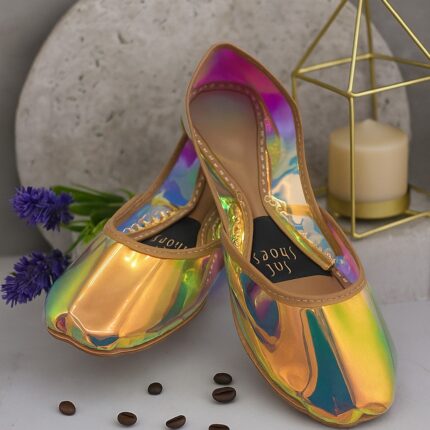 Multi Rainbow Khussa For Her-2494