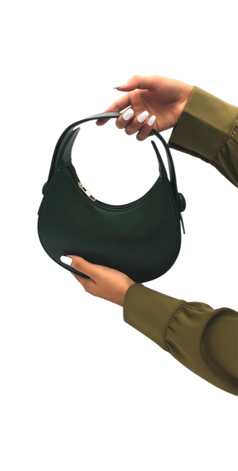 The Luna Bag In Green The Luna Bag In Green