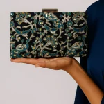 Pink Bow Clutch cl-156