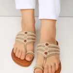 Golden Kolhapuri For Her