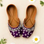 Purple Khussa For Her