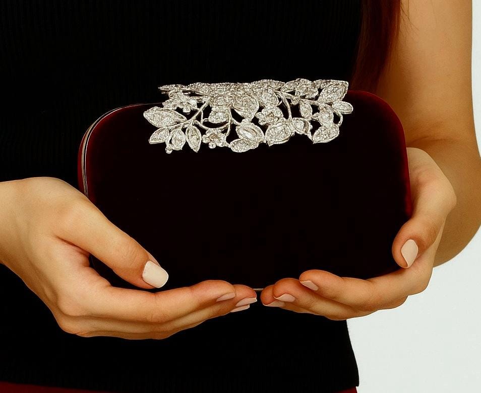 Maroon Clutch For Her Maroon Clutch For Her