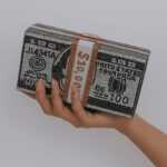 Green Dollar Clutch In For Her