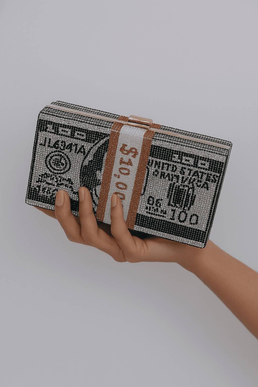 Green Dollar Clutch In For Her Green Dollar Clutch In For Her