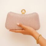 Peach Clutch For Her